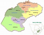 Free State Map Search | Free State Accommodation