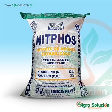 Nitphos Nitrato De Amonio Estabilizado Fertilizante Importado Kg