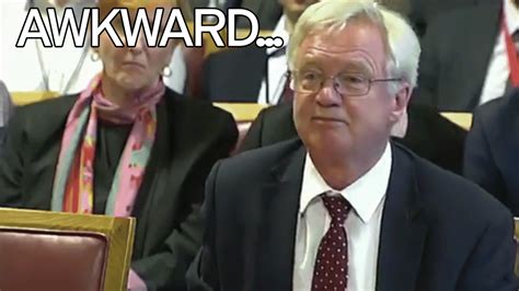 Tory David Davis Cant Remember How Many Women Are On His Brexit Team