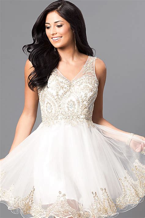 white homecoming queen dresses