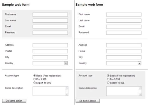 Beautiful Forms Design Style And Make It Work With Php And Ajax The