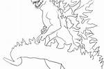 Ausmalbilder zum Ausdrucken Malvorlagen Godzilla Zum Ausmalen