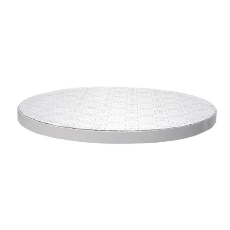 Ocreme Round White Cake Drum Board 10 X 12 High Pack Of 5 Round