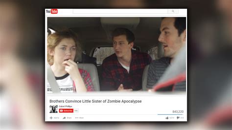 Watch Brothers Trick Sister With Zombie Attack After Wisdom Teeth