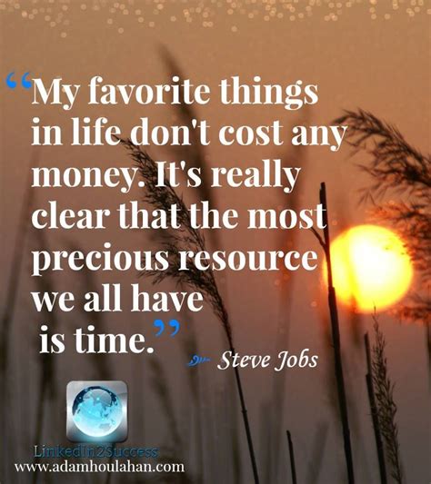 Time Is The Most Precious Resource We All Have
