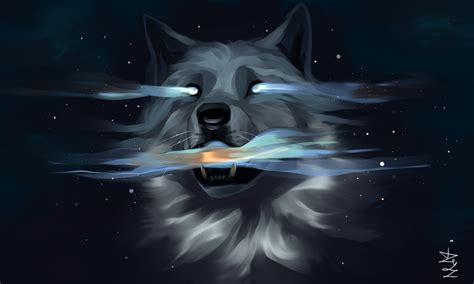 Download Fantasy Wolf 4k Ultra Hd Wallpaper By Rizkynn