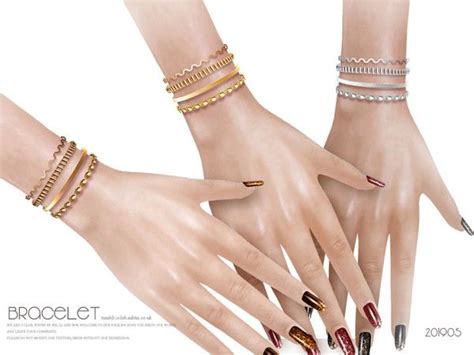 Bracelet 201905 By S Club Ll From Tsr For The Sims 4 Spring4sims