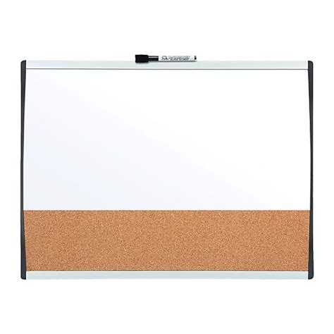 Staples 17 X 23 Cork Magnetic Combination Board Dry Erase And