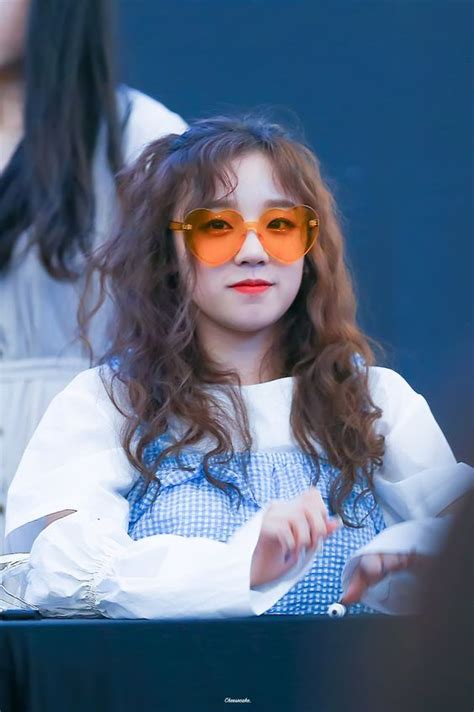 Yugi G Idle Kpop Idol Asian Girl Round Sunglasses Lady Religion