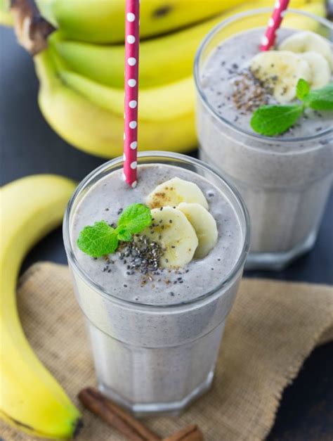 Healthy Banana Smoothie Without Milk Vegan Heaven