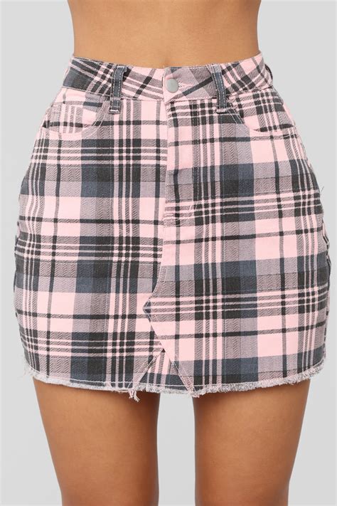 Plaid Gal Skirt Blackpink Fashion Nova