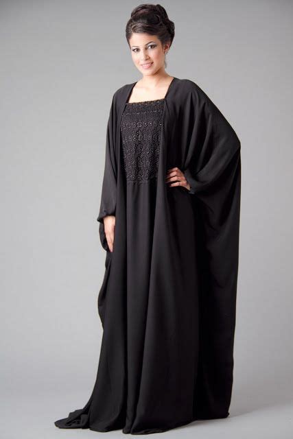 اروع الموضات صور عبايات سوداء عبايات منوعة Abaya dress