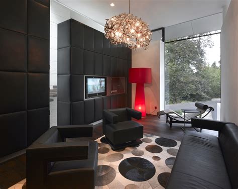 Living Room With Dark Wood Floors Homesfeed