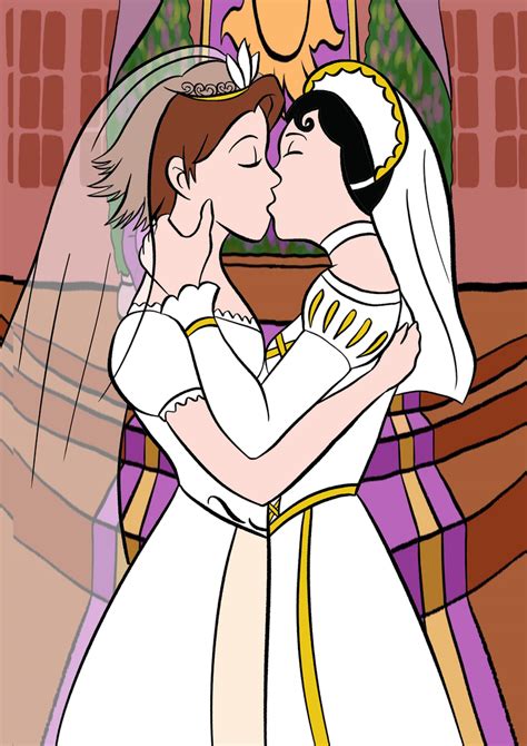 Rapunzel X Cassandra Wedding By Arendellecitizen On Deviantart