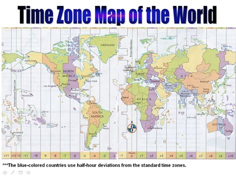 World Time Zones Map And Political Map Of The World Stock 44 Off