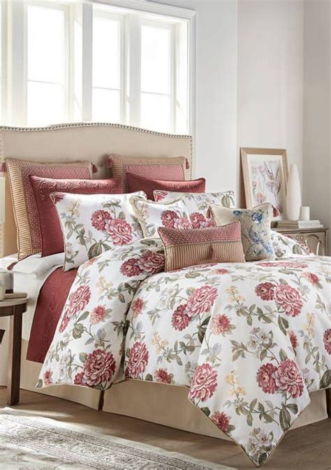 Croscill Fleur Comforter Set In 2020 Comforter Sets Floral Comforter Sets King Comforter Sets