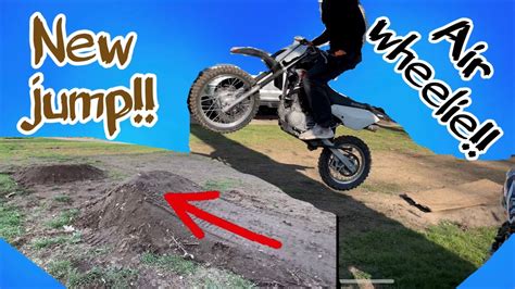 Backyard Pit Bike Track New Layout The First Races Youtube