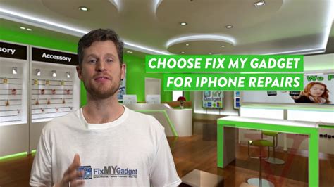 Choose Fix My Gadget For Iphone Repairs Youtube