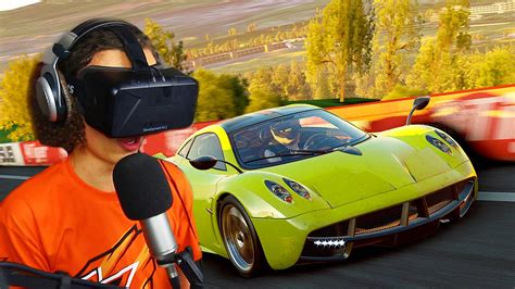 Insane Virtual Reality Racing Game Project Cars Youtube