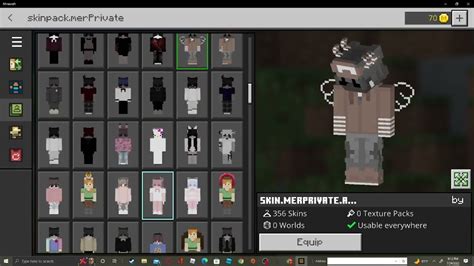 Minecraft 4d Skin Pack 356 Skins Youtube