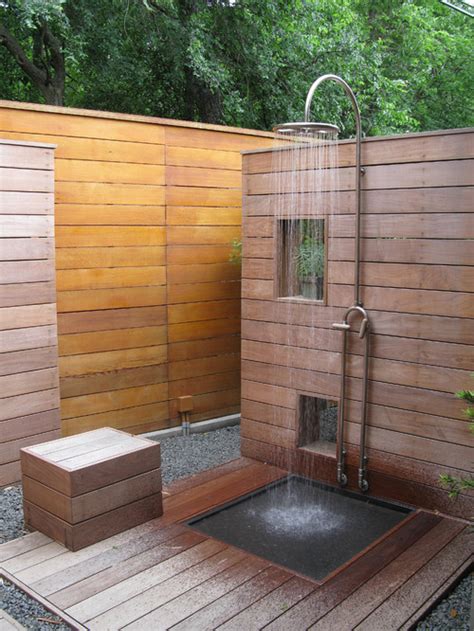 World Of Architecture 10 Excellent Examples Of Outdoor Shower Designs