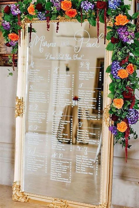 Shabby Chic Vintage Wedding Decor Ideas For All Brides Seating Chart