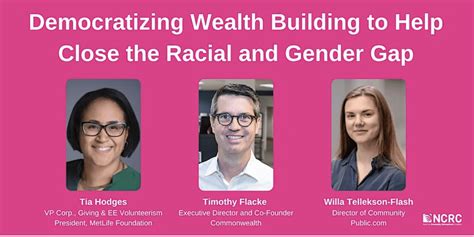 democratizing wealth building to help close the racial and gender gap ncrc