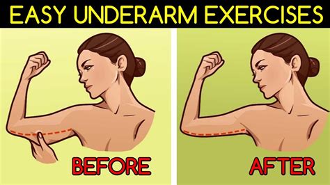 Easy Exercises To Lose Underarm Fat Youtube