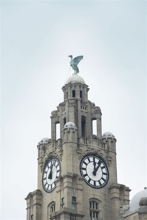 Free Stock Photo Of Clock Tower On The Liver Building Liverpool