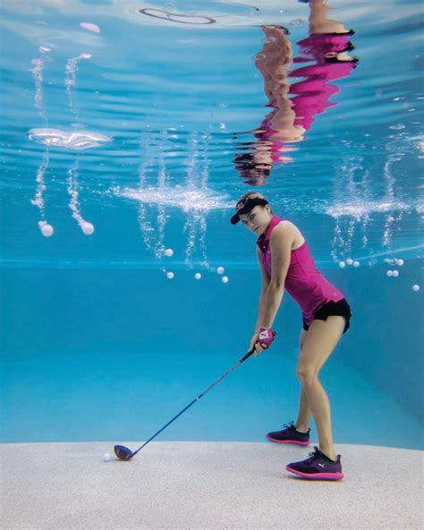 These Cool Underwater Photos Of Lexi Thompson Were Not Easy To Take