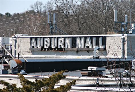 1971 Auburn Mall Sign On I 90w A Vintage Forgotten Sign O Flickr