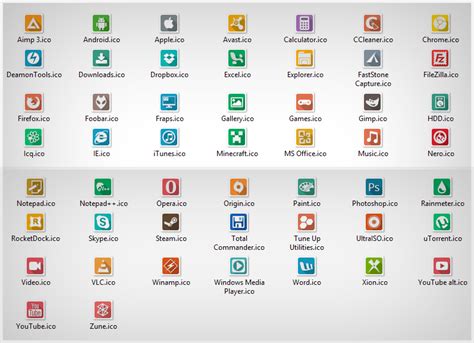 Flaty Taskbar Icons Windows10 Themes I Cleodesktop