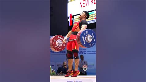 Li Dayin 89kg 🇨🇳 216kg 476lbs Candj For A World Record Total