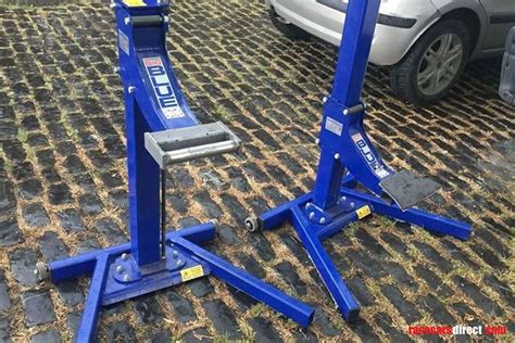Pair Of Single Seater Race Car Lifts
