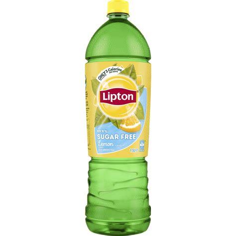 Lipton Ice Green Tea Light Lemon 15l Woolworths