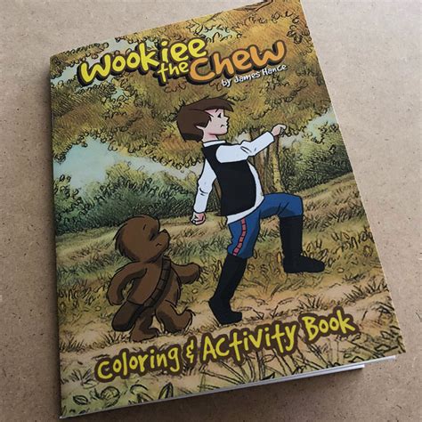 Wookiee The Chew Coloring And Activity Book Art By James Hance