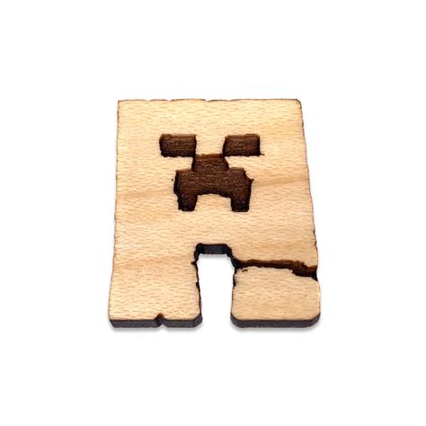 Minecraft Creeper Lapel Pin Popcultpins