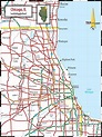Mapa de Chicago, il - Mapa de Chicago, il (Estados unidos de América)