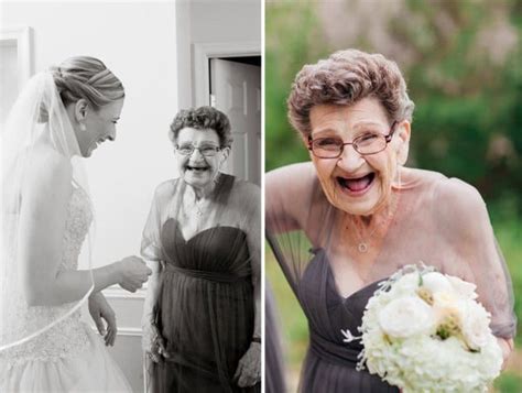bride invites 89 year old grandma to be a bridesmaid at her wedding pulptastic