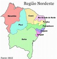 Região Nordeste do Brasil - Clima, relevo e vegetação