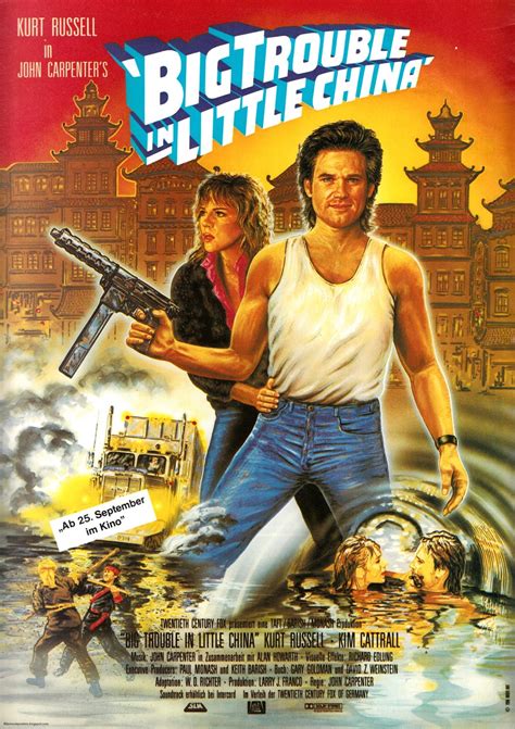 80s Movie Posters Filmplakate Der 80er Big Trouble In Little China