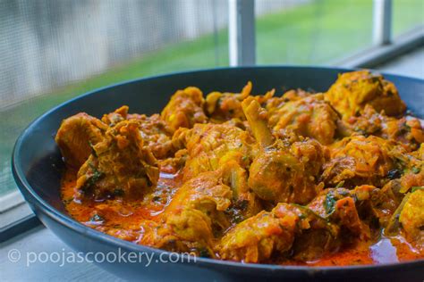 Simple Tasty Tandoori Chicken Curry Recipe Poojas Cookery