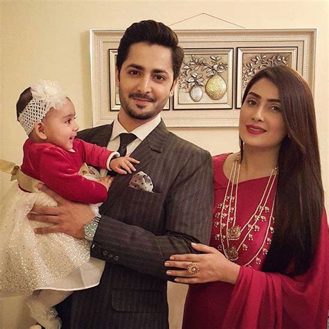 Ayeza Khan And Danish Taimoor With Their Cute Daughter Hoorain Arts