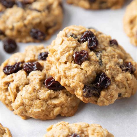 Easy Gluten Free Vegan Oatmeal Raisin Cookies Vegan Refined Sugar