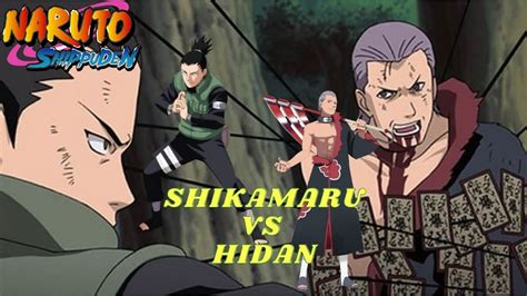 Shikamaru Vs Hidan Fight Scene YouTube
