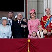 Os membros da família real britânica
