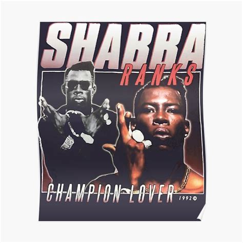 Gold Shabba Ranks Dance Hip Hop Great Model Poster For Sale By Sherylchamberl Redbubble
