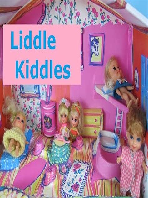 Vintage Liddle Kiddles Dolls And Klub Doll House Lucky