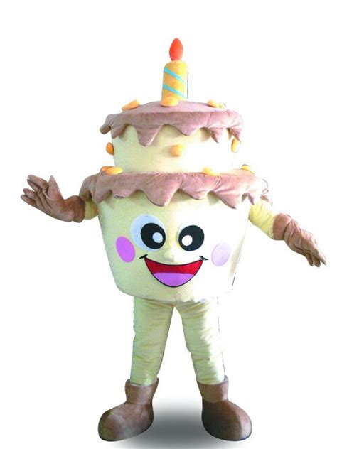 Hot Sale Professional Mascot Costume Adult Size Fancy Dress Cake Mascot