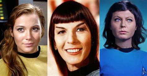 Pictorial Essay Star Trek Babes Then And Now The Burning Platform